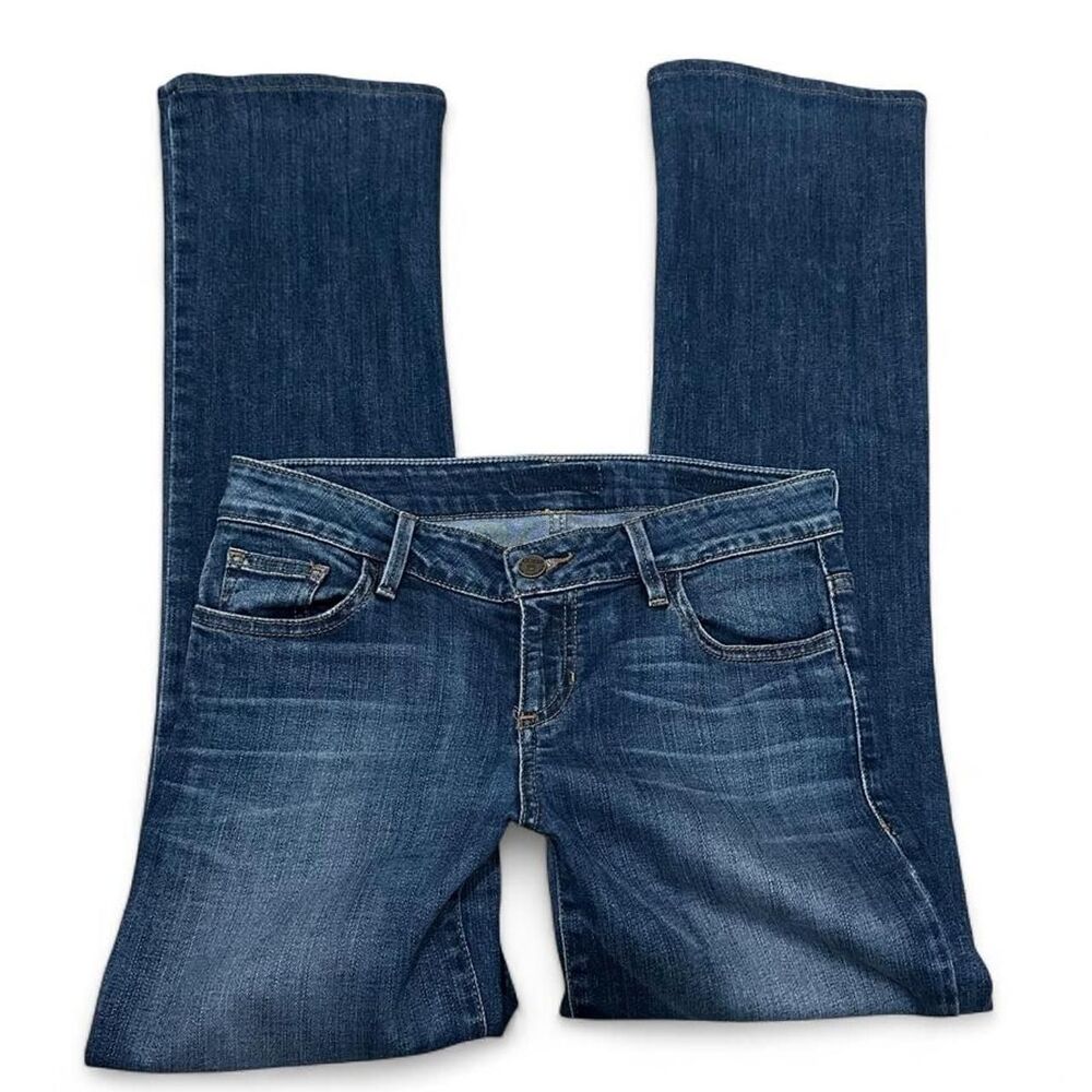 Guess Women's Blue and Navy Jeans